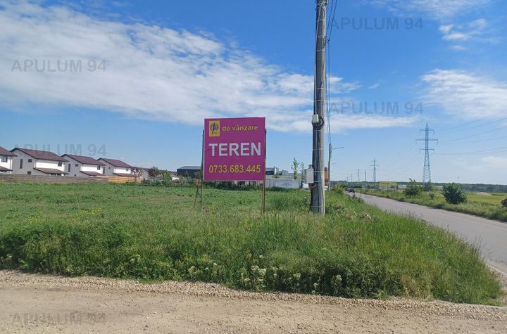 Teren Intravilan de vanzare SABARENI - Giurgiu anunturi imobiliare Giurgiu