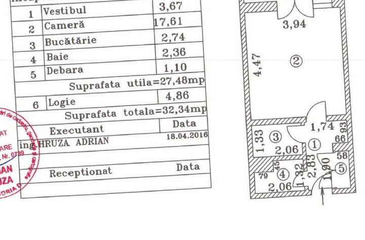 Garsonieră de vanzare TITAN - Bucuresti anunturi imobiliare Bucuresti