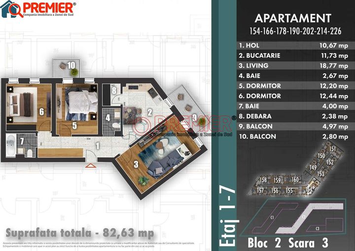 Apartament 3 camere de vanzare METALURGIEI - Bucuresti anunturi imobiliare Bucuresti