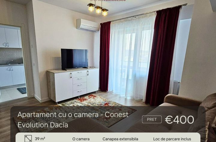 Garsonieră de inchiriat DACIA - Iasi anunturi imobiliare Iasi