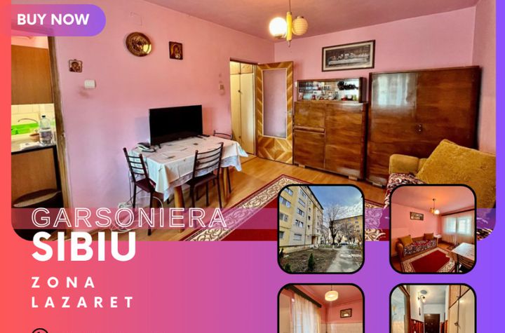 Garsonieră de vanzare LAZARET - Sibiu anunturi imobiliare Sibiu