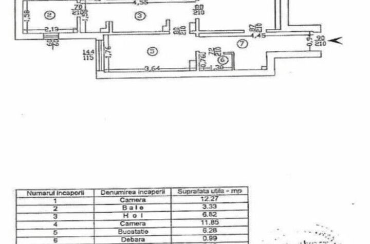 Apartament 3 camere de vanzare CENTRAL - Iasi anunturi imobiliare Iasi