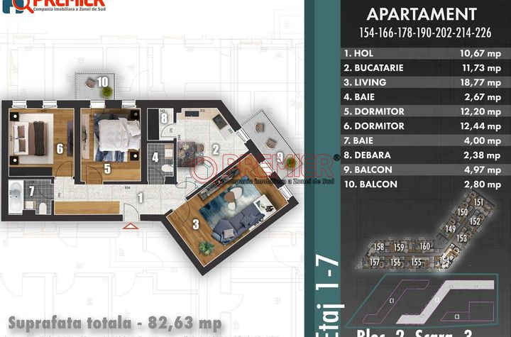 Apartament 3 camere de vanzare METALURGIEI - Bucuresti anunturi imobiliare Bucuresti