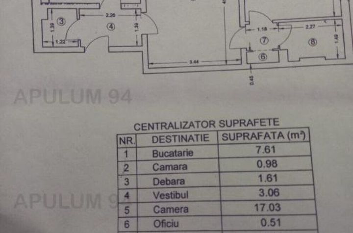 Apartament 2 camere, 47mp, zona Brancoveanu Piata Sudului anunturi imobiliare Bucuresti