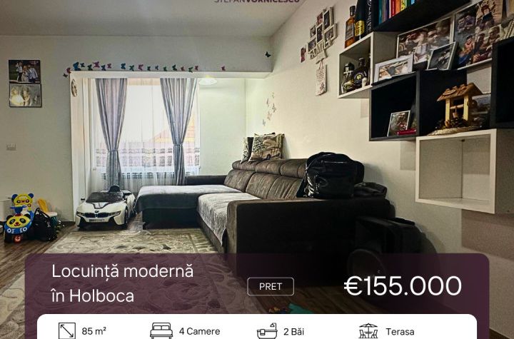 Casă - 4 camere de vanzare HOLBOCA - Iasi anunturi imobiliare Iasi