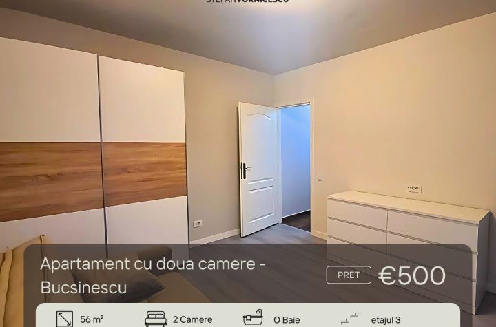 Apartament 2 camere de inchiriat IASI - Iasi anunturi imobiliare Iasi