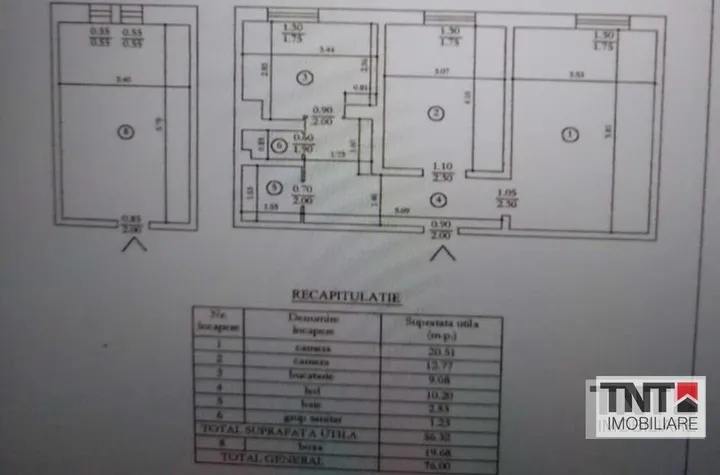 Apartament 2 camere de vanzare COPOU - Iasi anunturi imobiliare Iasi