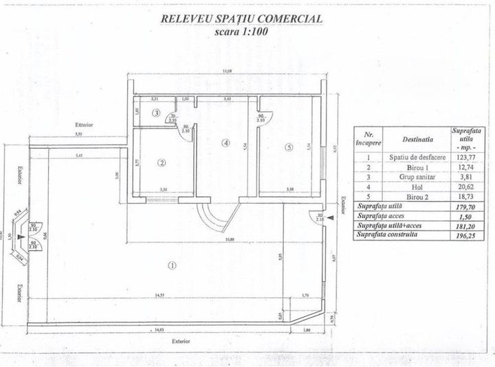 Spațiu comercial de inchiriat BACAU - Bacau anunturi imobiliare Bacau