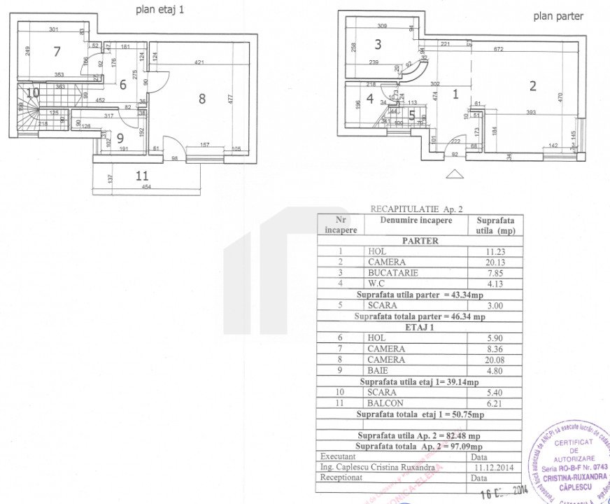 Apartament 3 camere de vanzare OSTRATU - Bucuresti