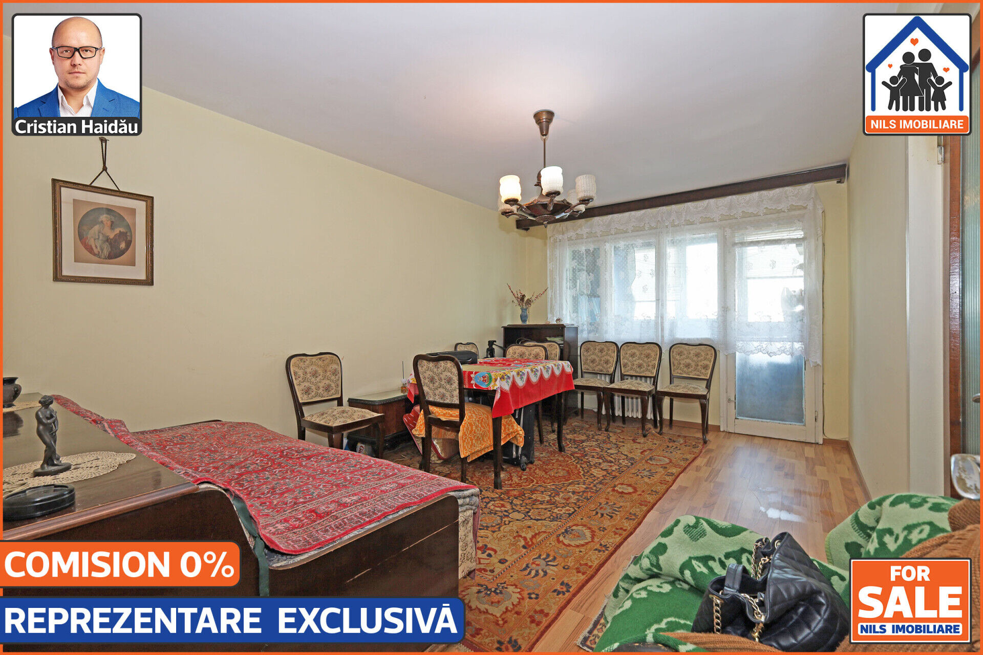 Apartament 2 camere foarte bine pozitionat! - METROU Favorit!