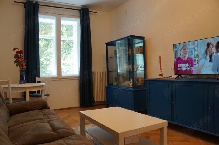 Barbu Vacarescu, stradal, vanzare apartament 2 camere, 48 mp totali, boxa la demisol,